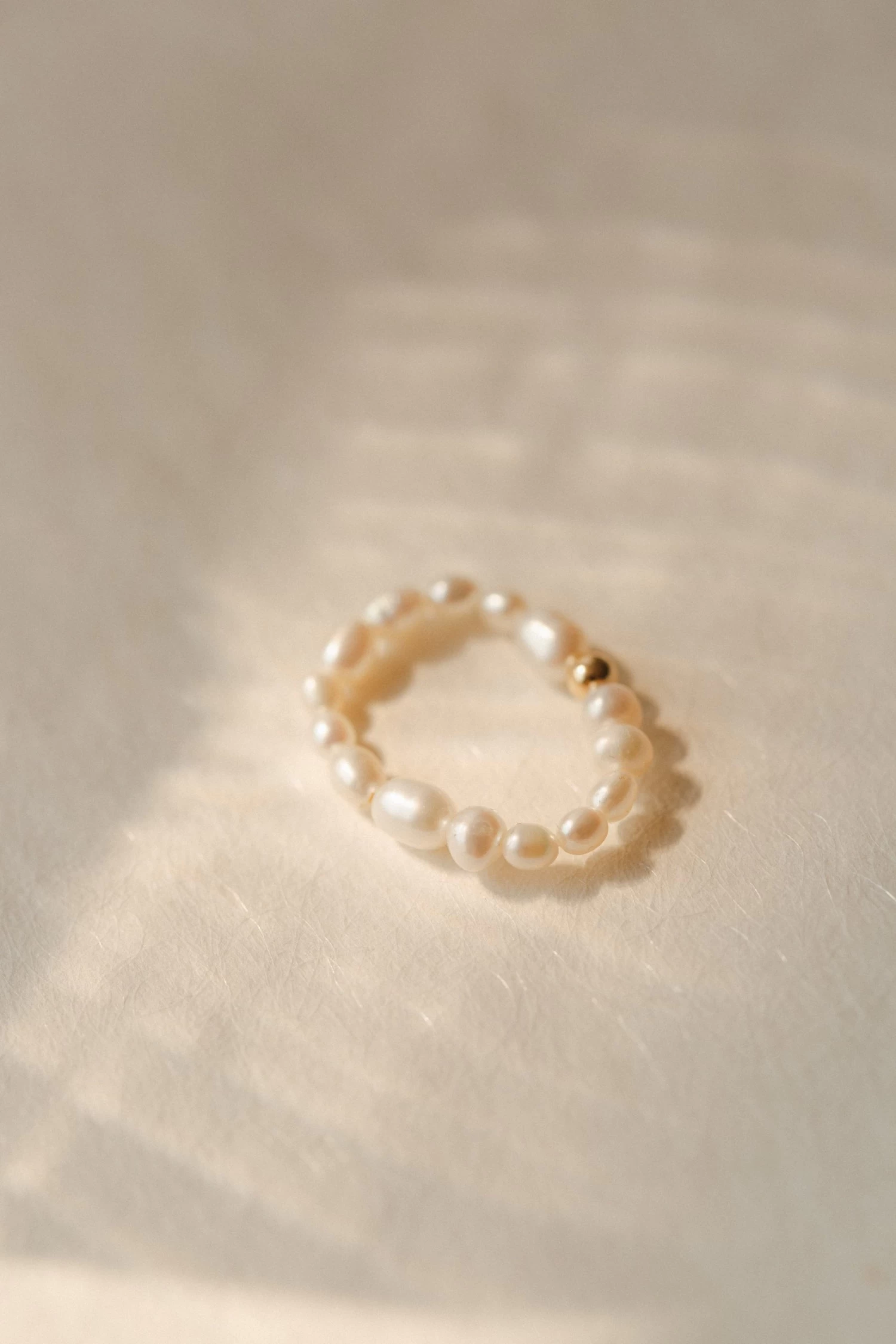 Organic Pearl Ring 8 Organic Pearl Ring - Image 6