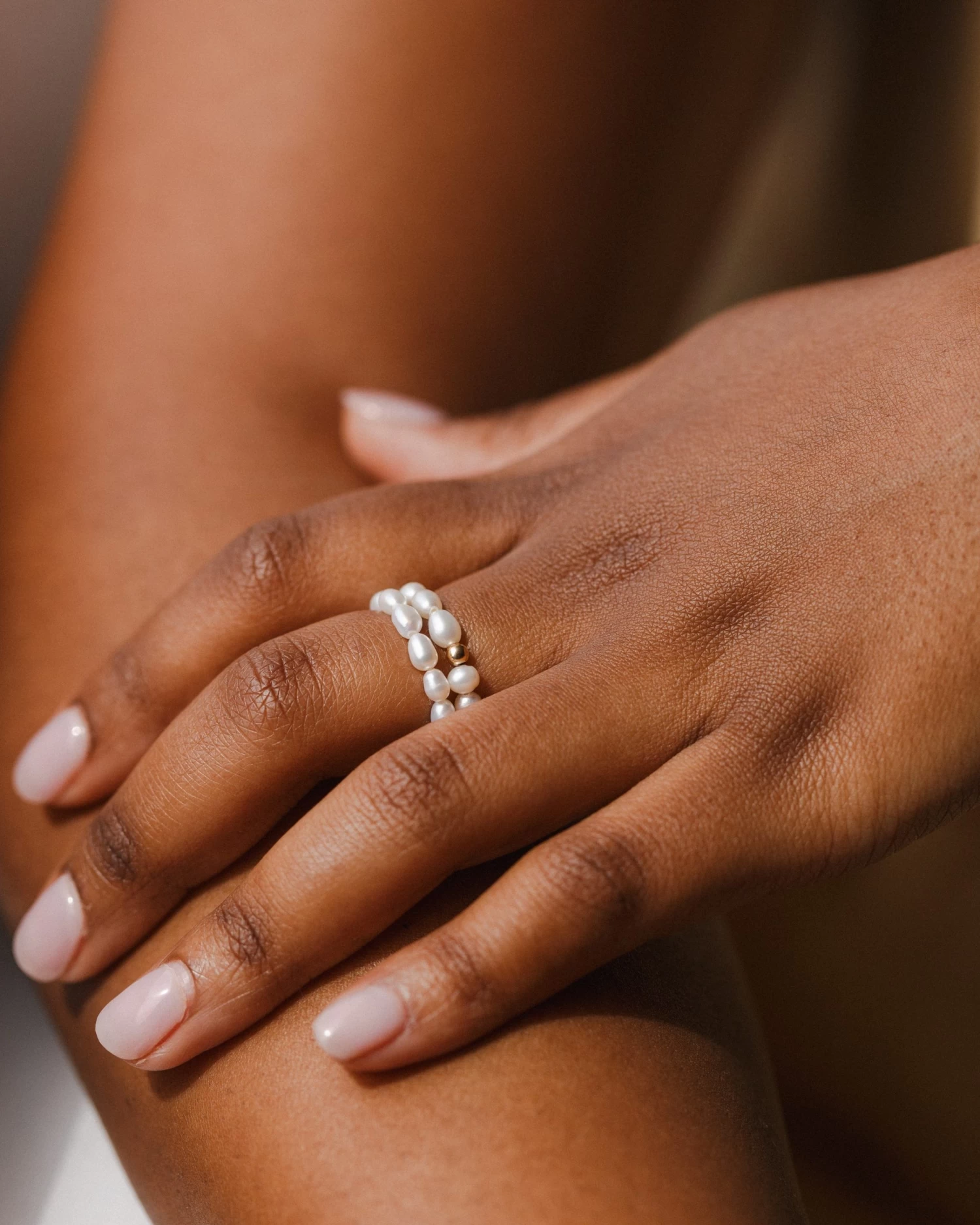 Organic Pearl Ring 6 Organic Pearl Ring - Image 4