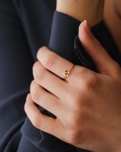 Midnight Blossom Ring 16 Midnight Blossom Ring -Gldn Shop poet garden model 7504