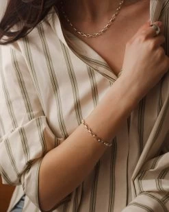 Bold Rolo Bracelet -Gldn Shop poet garden model 7884