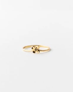 Midnight Blossom Ring