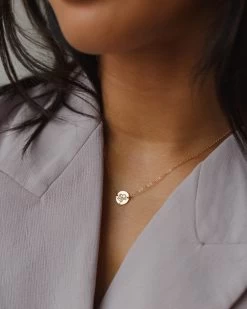 Small Flora Link Necklace -Gldn Shop poppy flower necklace