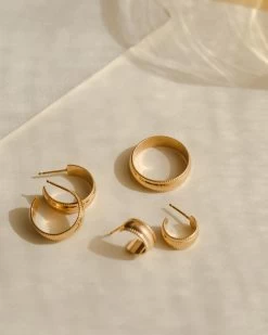 Mildred Hoops -Gldn Shop ring GLD 6044