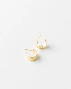 Downtown Nights Earring Set -Gldn Shop small hoops 3 min