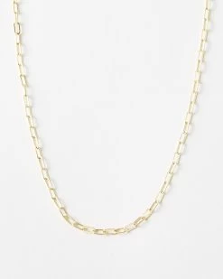 Gldn Shop -Gldn Shop small paperclip chain gldn GF