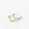 Ada Hoops -Gldn Shop small square hoop GF 1