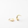 Mini Flow Hoops -Gldn Shop small wave hoop earrings min