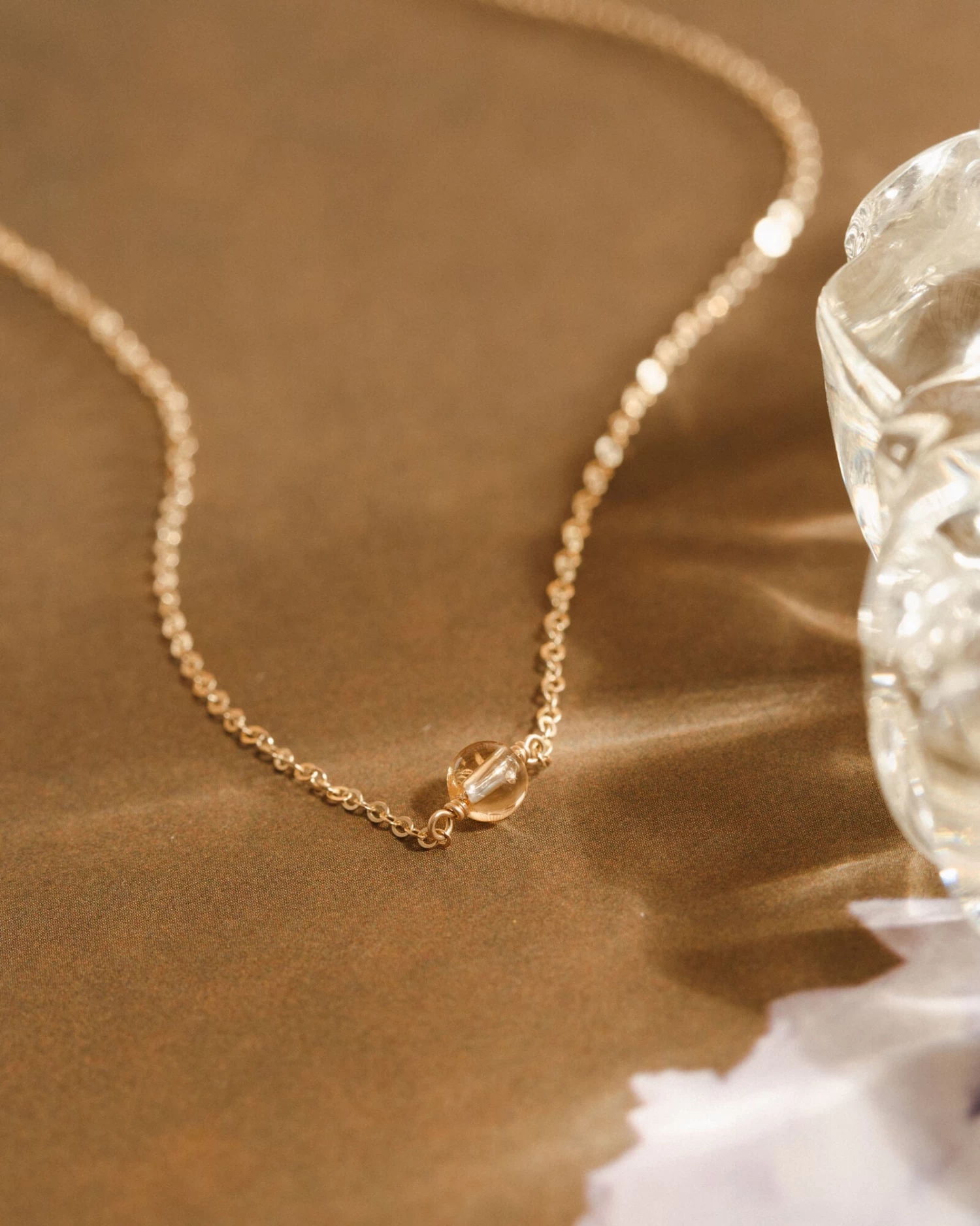 Solo Gemstone Necklace 5 Solo Gemstone Necklace - Image 3