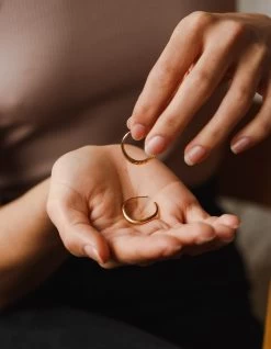 Flow Hoops -Gldn Shop statement wave hoop earrings min