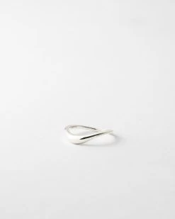 Gldn Shop -Gldn Shop sterling silver wave ring