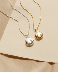 Worry Stone Necklace -Gldn Shop stones gldn 1100