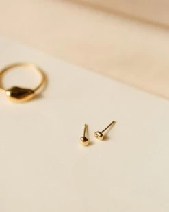 Tiny Pebble Studs -Gldn Shop stones gldn 1121
