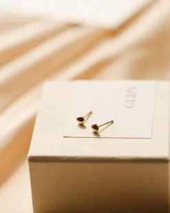Tiny Pebble Studs -Gldn Shop stones gldn 1127