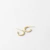 Telkes Huggie Hoops -Gldn Shop telkes everyday hoops gldn 4148