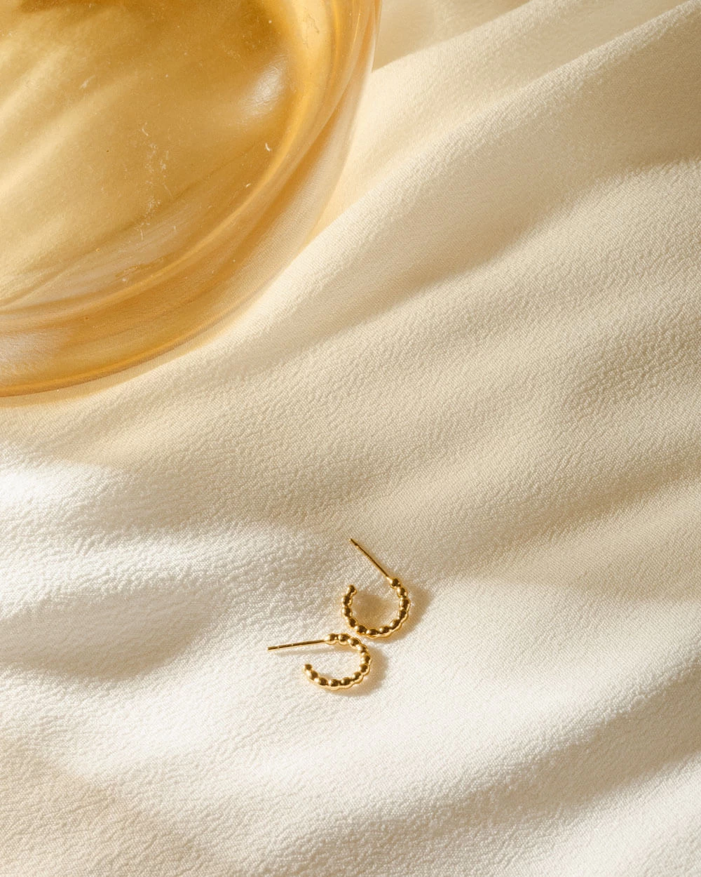 Telkes Huggie Hoops 6 Telkes Huggie Hoops - Image 4