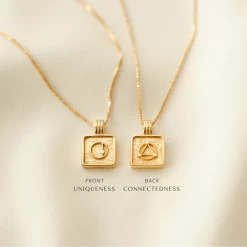 Enneagram Type Four Necklace -Gldn Shop type 4 min