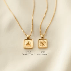 Enneagram Type Five Necklace -Gldn Shop type 5 min