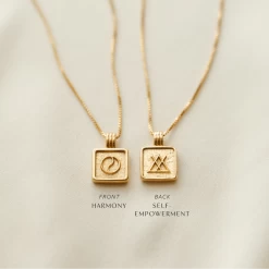 Enneagram Type Nine Necklace -Gldn Shop type 9 min