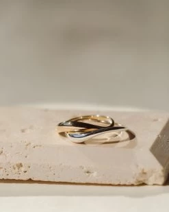 Flow Ring 25 Flow Ring -Gldn Shop wave band ring