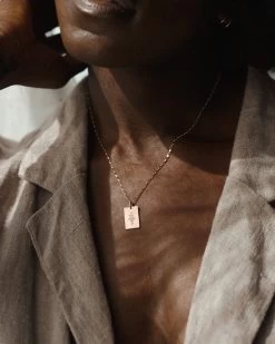 Personalized Marseille Necklace -Gldn Shop wildflower marsielle gldn 8145